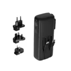 10000mAh powerbank Portable Universal International Travel Charger & Snap Adapter