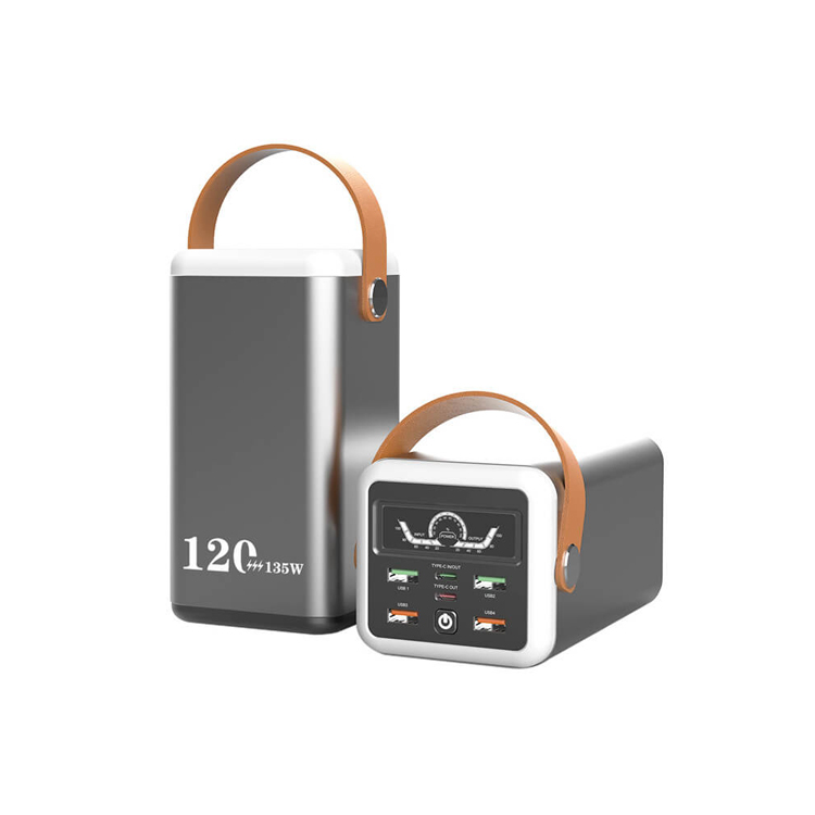 135W Power Bank 120000mAh USB C Portable Charger with LED Display -Modes Lights, Office,Business, Travel, Power Outage, Camping