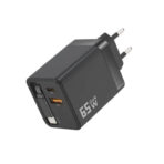 65W USB-C Compact GaN A+C Dual Port Portable Adapter