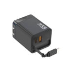 65W USB-C Compact GaN A+C Dual Port Portable Adapter