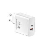 65W Charger Type C for EU plug US plug PD QC3.0 Fast Charger